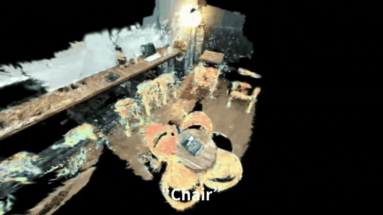 Our method chair query result